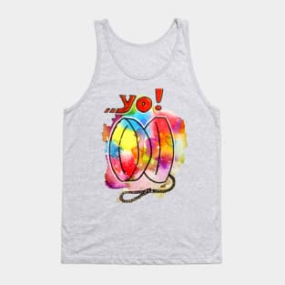 Yoyo Watercolor Splash Tank Top